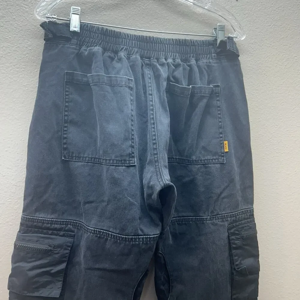 BT Black‎ Tailor Cargo Pants Mens 30x30 Grunge Skater Avant Garde Gorpcore